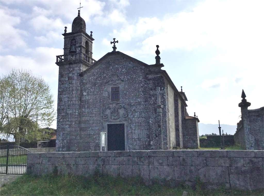 Iglesia de San Andrés de Xeve en Pontevedra