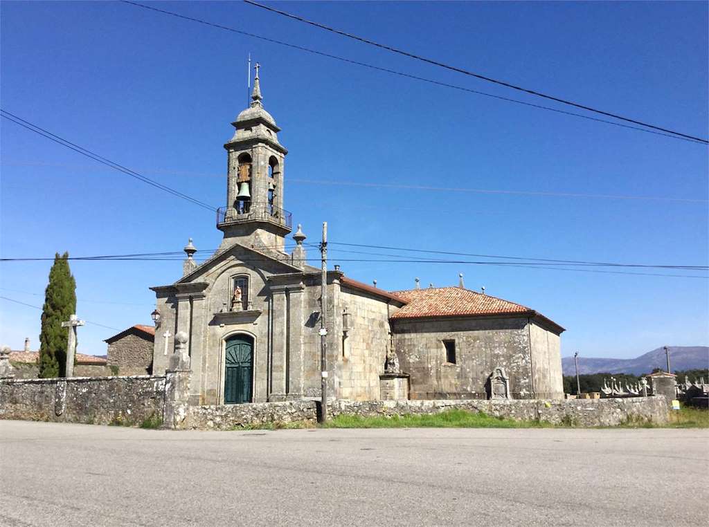 Iglesia de San Lourenzo de Salcidos en A Guarda