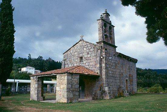 Iglesia de Santa María de Doroña en Vilarmaior