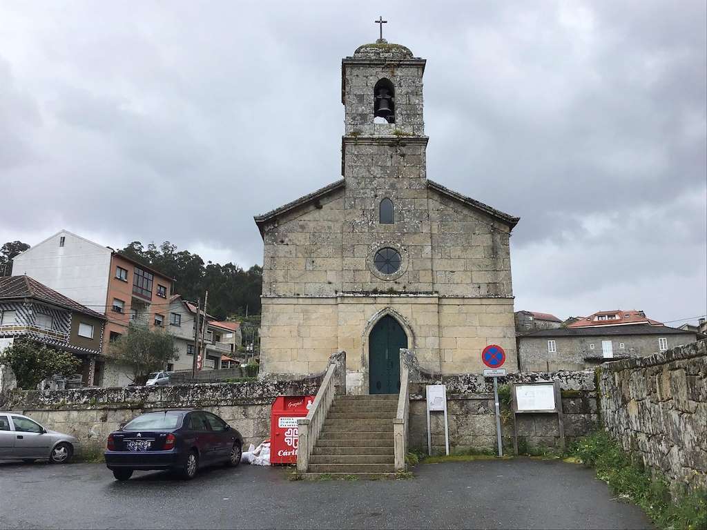 Iglesia de Santa María de Pontesampaio en Pontevedra