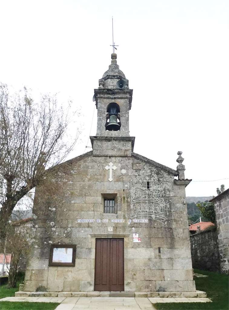 Iglesia de Santo Estevo de Queiruga en Porto do Son