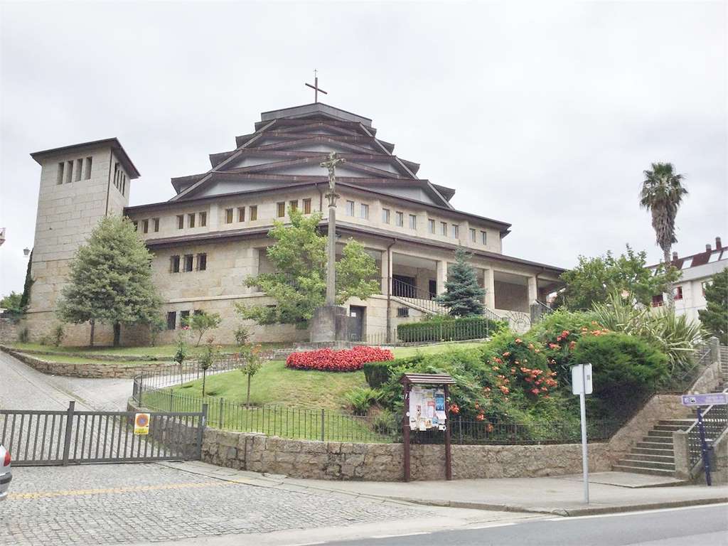 Iglesia San Xinés de Padriñán en Sanxenxo