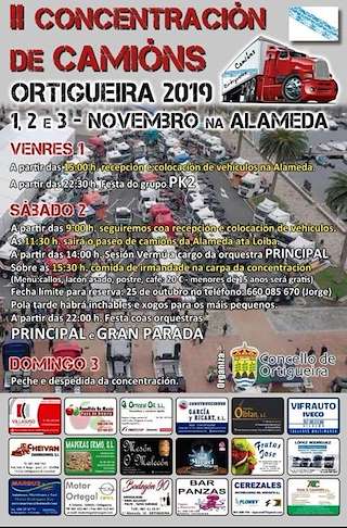 IV Concentración de Camións en Ortigueira