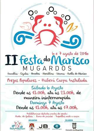 X Festa do Marisco en Mugardos