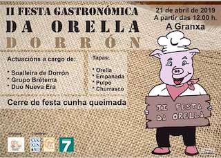 IV Festa da Orella de Dorrón  en Sanxenxo