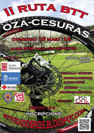 VIII Ruta BTT Oza-Cesuras en Oza Cesuras