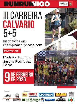 VI Carreira Calvario 5+5 en Vigo