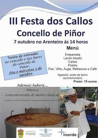 VI Festa dos Callos en Piñor