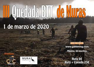 VI Quedada BTT en Muras
