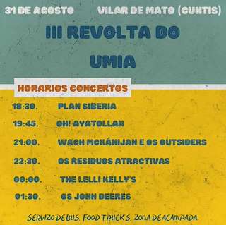 Revolta do Umia de Vilar de Mato en Cuntis
