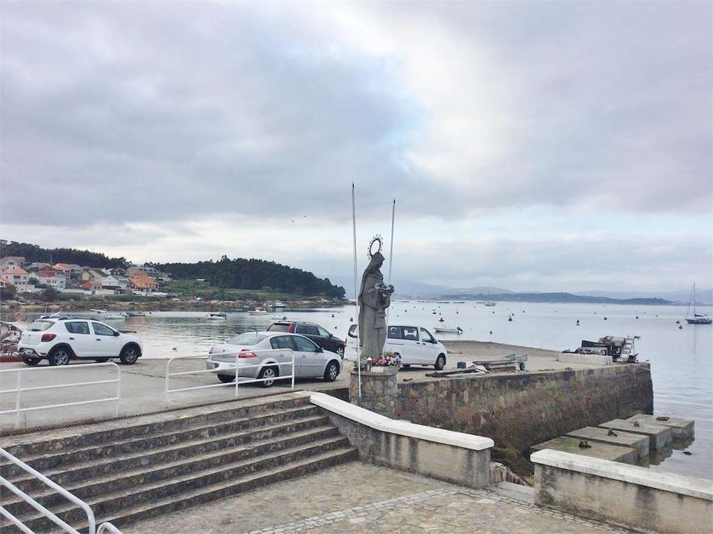 Imagen de La Virgen del Carmen en Illa de Arousa