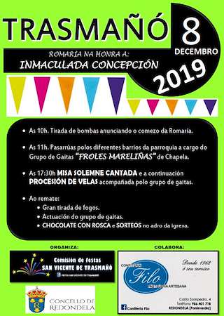 Inmaculada Concepción de Trasmañó en Redondela
