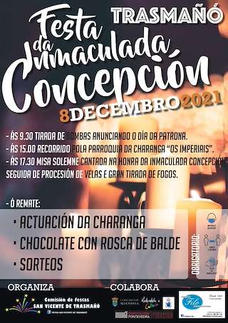 Fechas, información, programa, cartel, imágenes, mapa y ubicación de Inmaculada Concepción de Trasmañó  en  Redondela