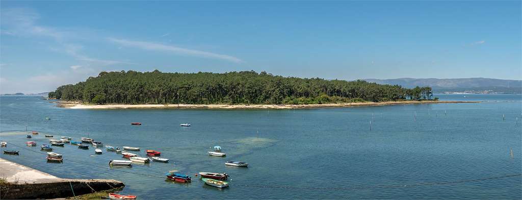 Isla de Cortegada en Vilagarcía de Arousa