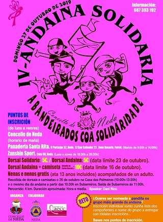 VI Andaina Solidaria en Neda