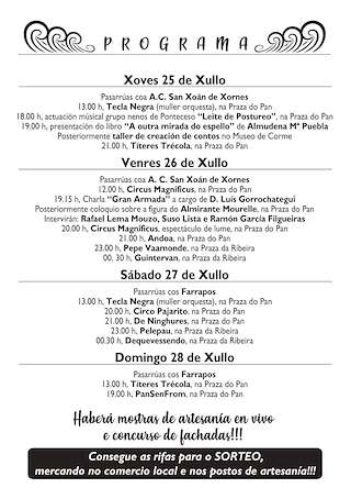 V Feira Mariñeira Artesá de Corme en Ponteceso
