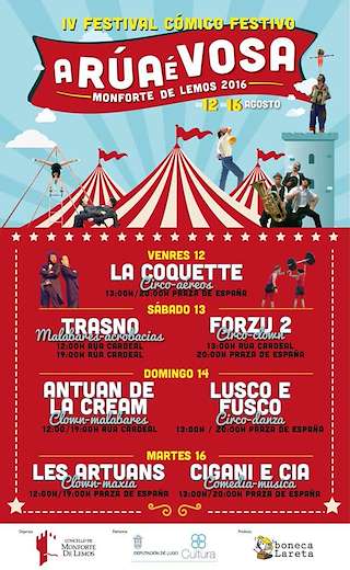 IX Festival Cómico Festivo  en Monforte de Lemos