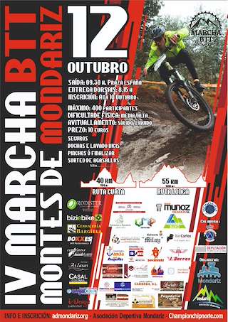 V Marcha BTT Montes de Mondariz