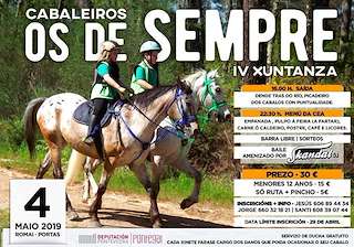 VII Xuntanza Cabalar Os de Sempre en Portas