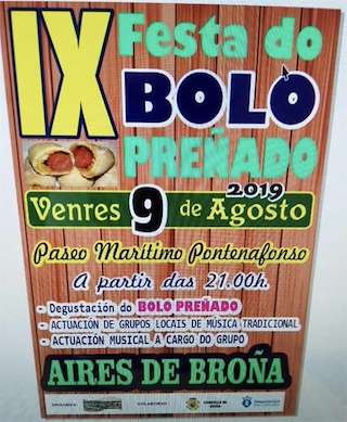 XI Festa do Bolo Preñado en Outes