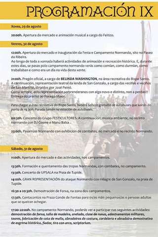 Festa Normanda en Foz