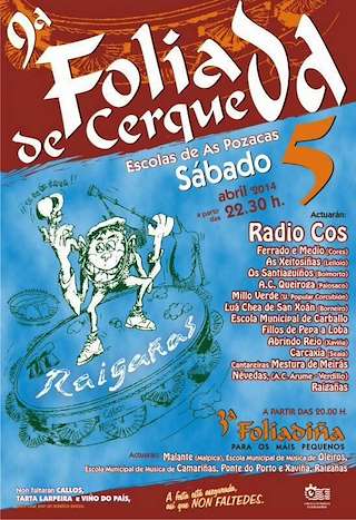 XVI Foliada de Cerqueda en Malpica de Bergantiños
