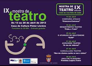 XVII Mostra de Teatro Afeccionado en Sada