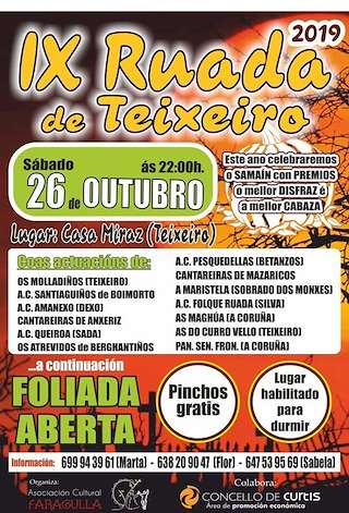 XI Ruada de Teixeiro en Curtis
