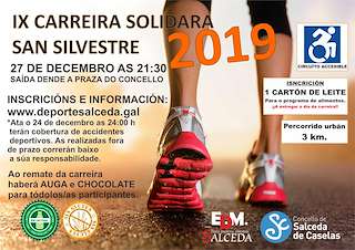 XI San Silvestre Solidaria en Salceda de Caselas