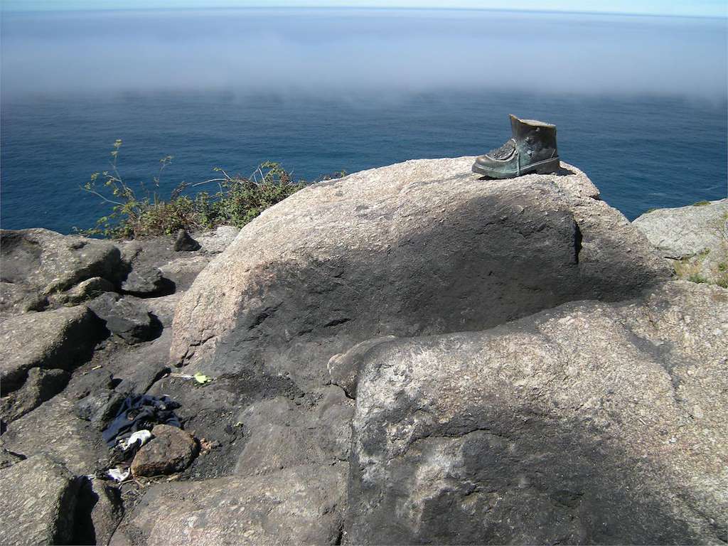 La Bota del Peregrino en Fisterra