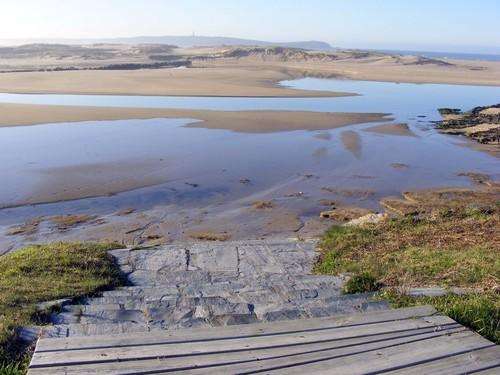 Lagoa de A Frouxeira en Valdoviño