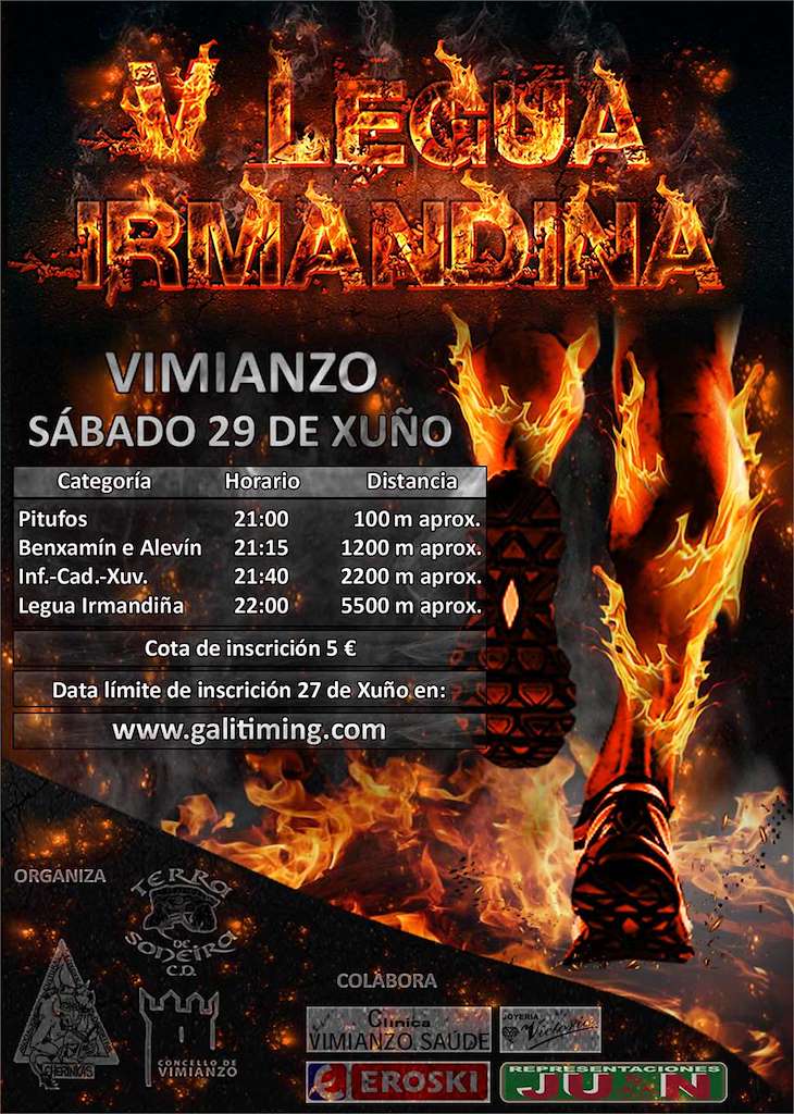 VIII Legua Irmandiña (2024) en Vimianzo