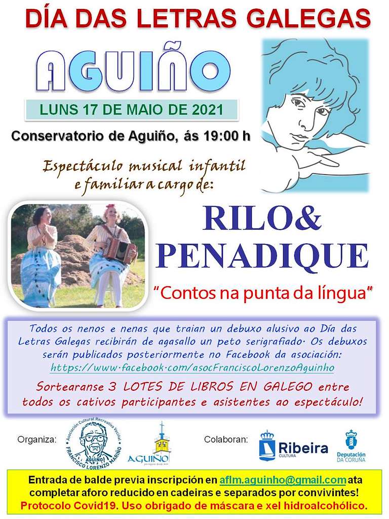 Letras Galegas - Maio Cultural en Ribeira
