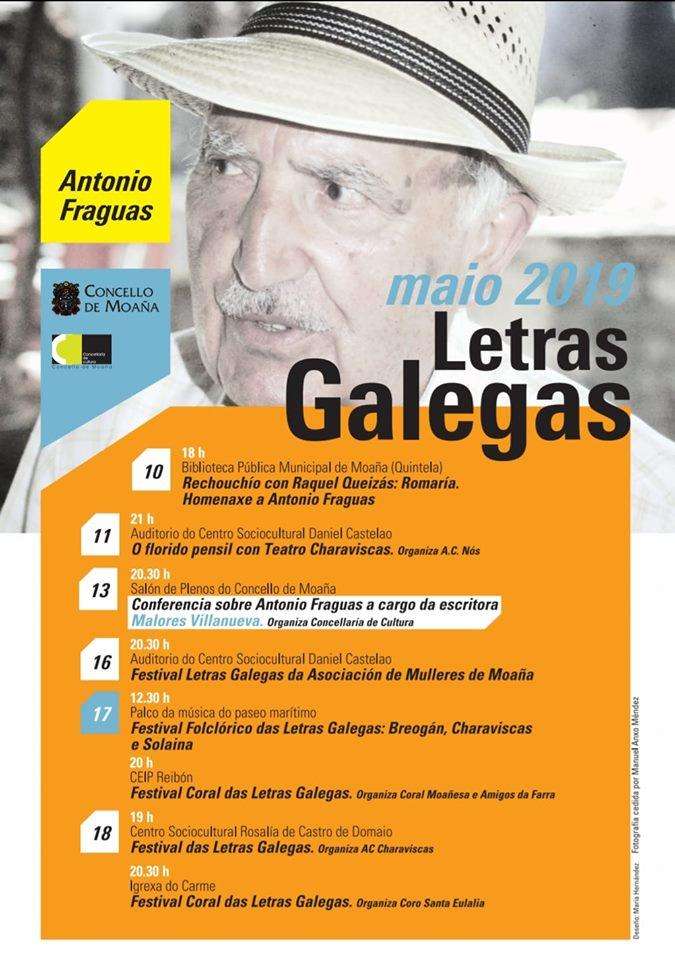 Letras Galegas en Moaña