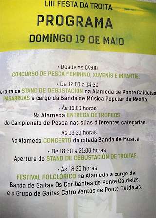 LVI Festa da Troita en Ponte Caldelas