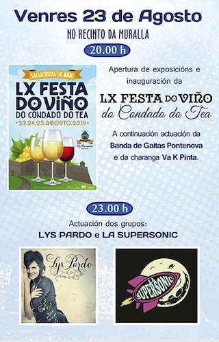 LXIV Festa do Viño do Condado de Tea en Salvaterra do Miño
