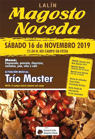 Magosto de Noceda en Lalín