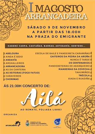 Fechas, información, programa, cartel, imágenes, mapa y ubicación de III Magosto Arrancadeira  en  A Pobra do Caramiñal