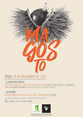 Fechas, información, programa, cartel, imágenes, mapa y ubicación de Magosto  en  Brión