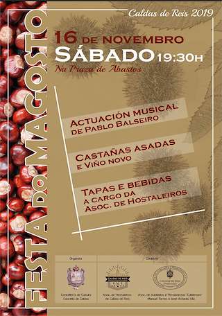 Fechas, información, programa, cartel, imágenes, mapa y ubicación de Magosto  en  Caldas de Reis