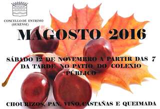 Fechas, información, programa, cartel, imágenes, mapa y ubicación de Magosto Castrexo  en  Entrimo