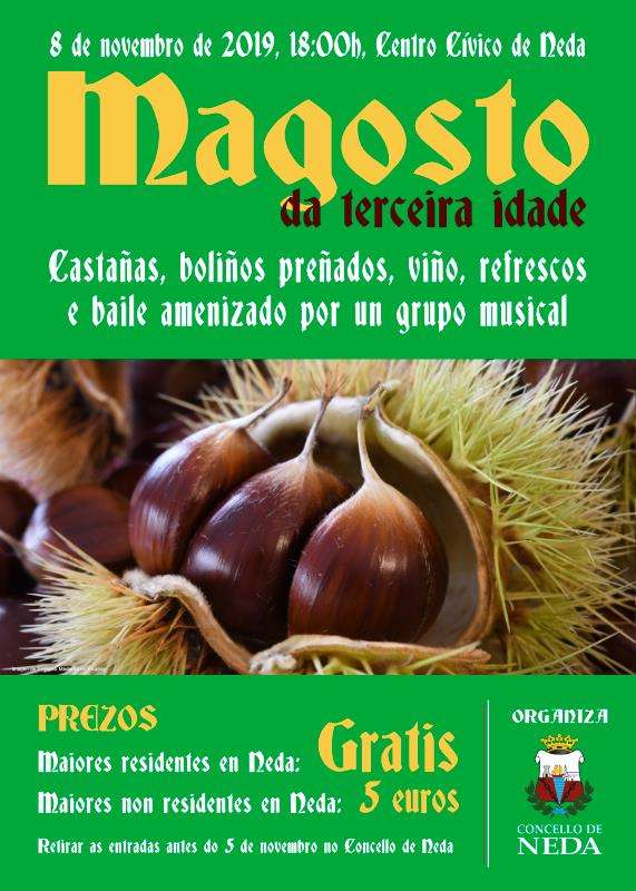 Magosto da Terceira Idade  en Neda