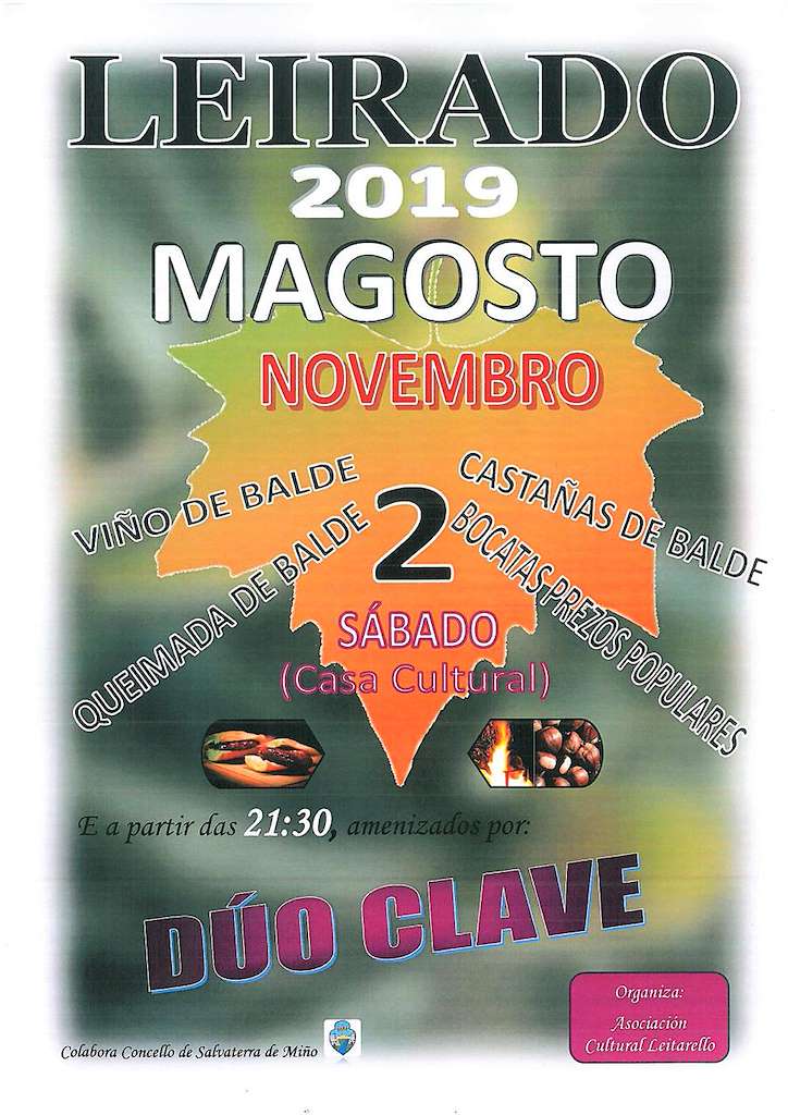 Magosto de Leirado en Salvaterra do Miño