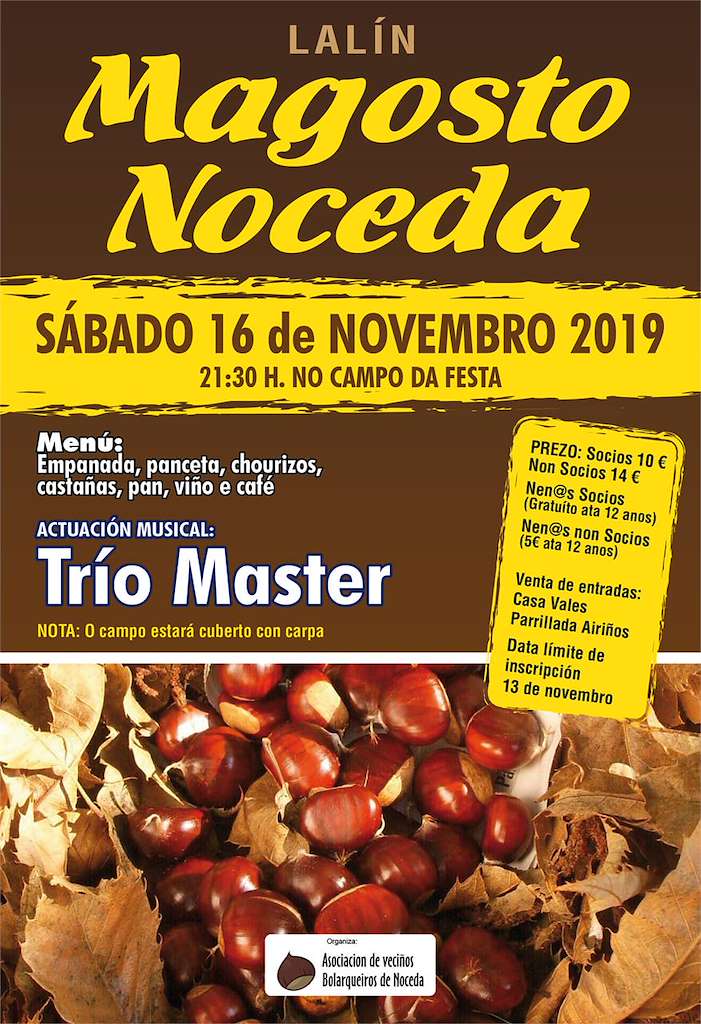 Magosto de Noceda en Lalín