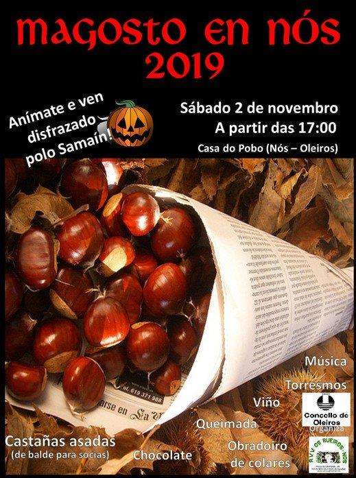 Magosto de Nós en Oleiros