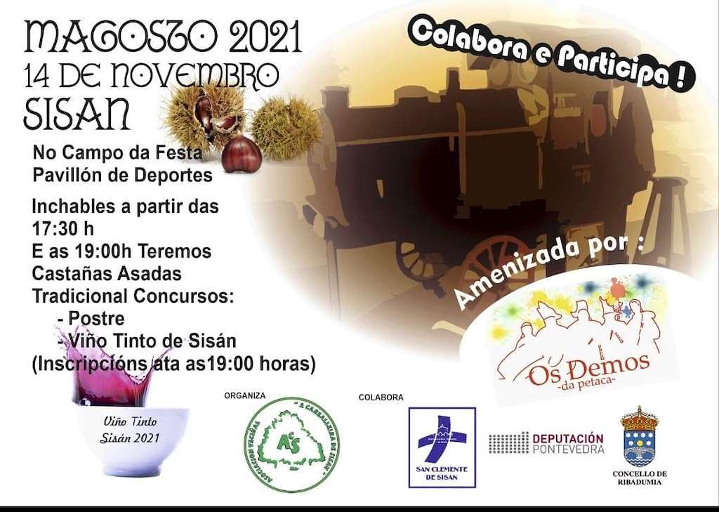 Magosto de Sisán en Ribadumia