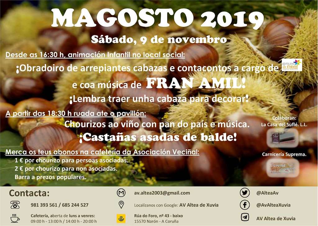 Magosto de Xuvia en Narón