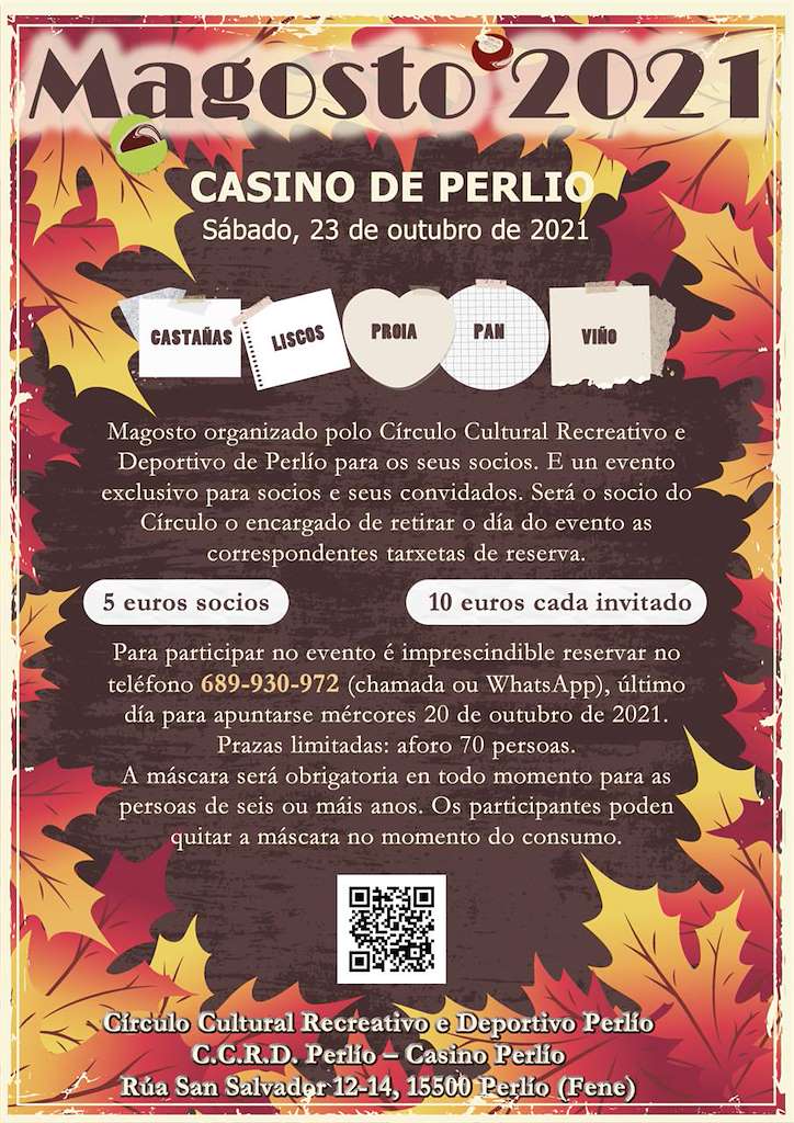Magosto do Casino de Perlío en Fene