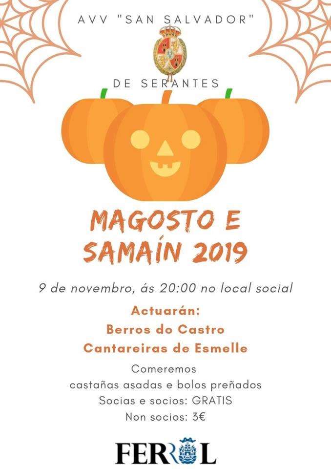 Magosto e Samaín de Serantes en Ferrol