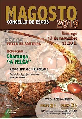 Fechas, información, programa, cartel, imágenes, mapa y ubicación de Magosto  en  Esgos